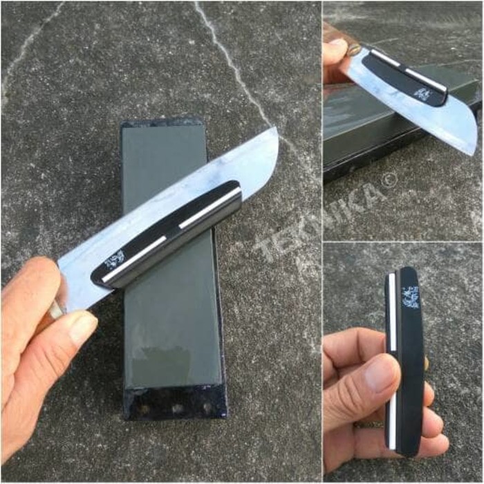 Alat Mengasah Pisau Sudut Konstan / Asahan, Pengasah, Batu Asah