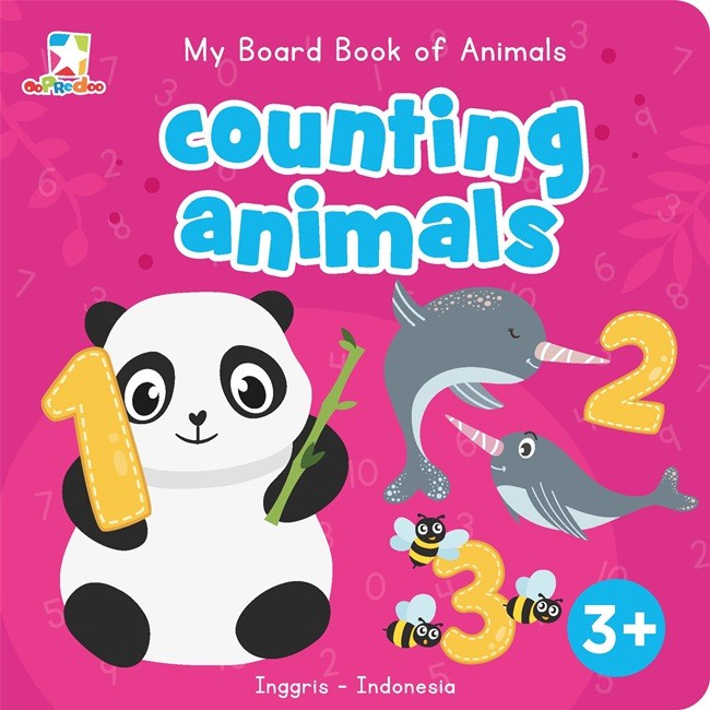 Opredo My Board Book Of Animals: Counting Animals