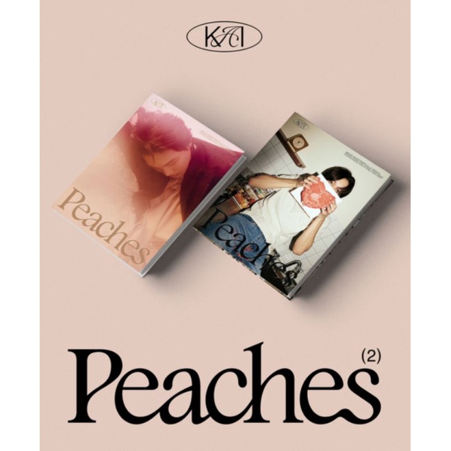 [READY STOCK] KAI - The 2nd Mini Album - Peaches (+poster) | PEACHES KISSES DIGIPACK VER.