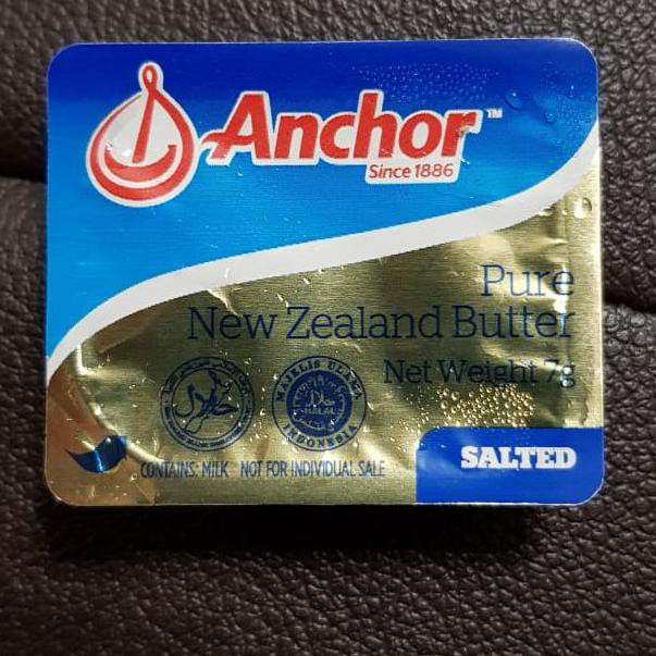 

ANCHOR MINI BUTTER SALTED 7GR X 10 PCS -- GOSEND/GRAB ONLY