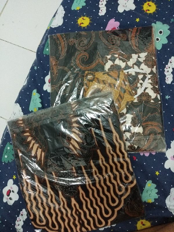 Astaguna Batik Lengan Panjang Pendek Full Furing Katun Sragenan Hq Size M-xxl Batik Solo