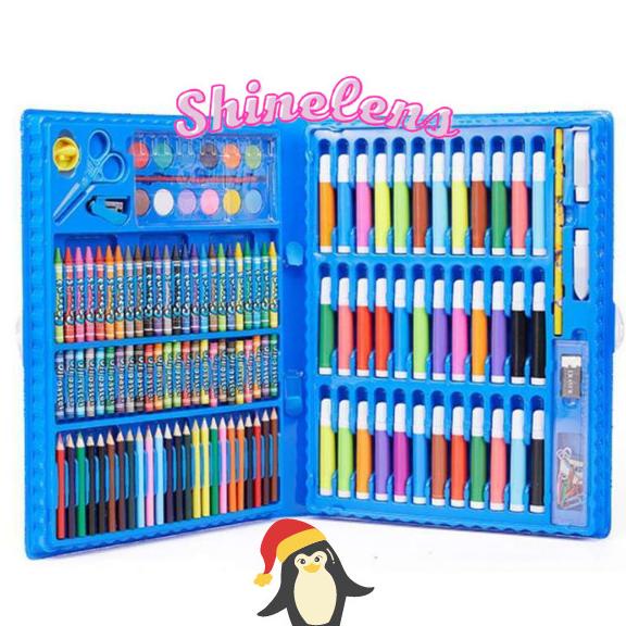 

(BISA COD) Crayon Anak 150 Pcs Pensil Warna Alat Lukis Set Kerayon BOOM SALE Kode 821