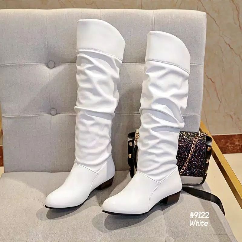 Boots Padior winter overknee leather elastic #KY519 ini bisa buat line dance juga ya