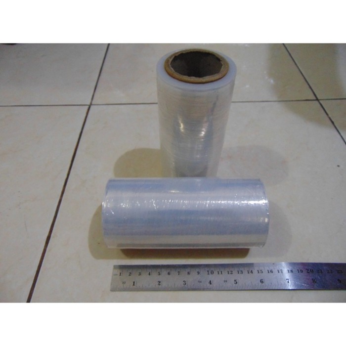 Stretch Film Plastik Wrapping 17mic 15cm X 150m