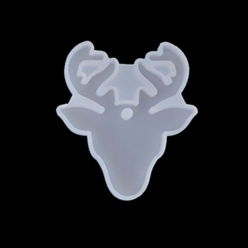 SIY  5Pcs Handmade T-shirts Elk Deer Cat Babysuit Pendant Molds Keychain Resin Mold Kit Epoxy Resin Jewelry Making Tools