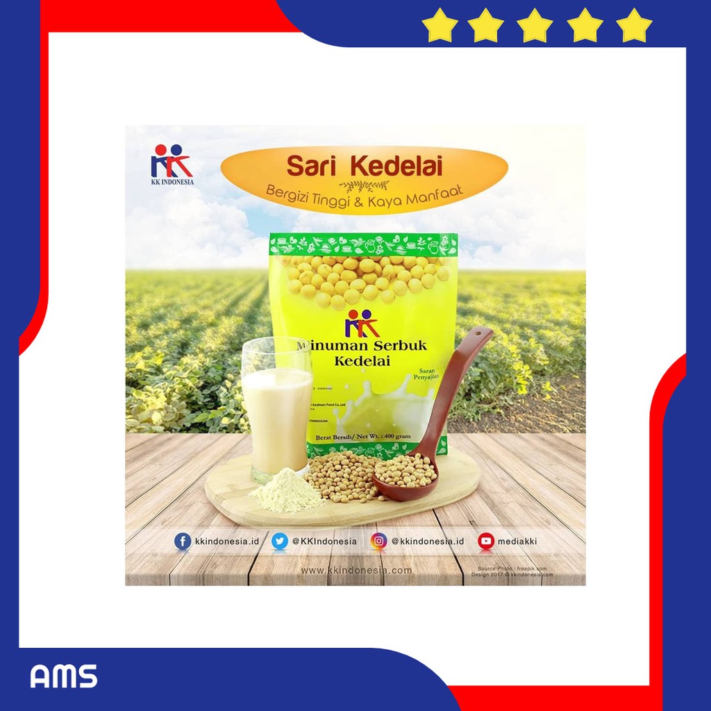

KK Minuman Serbuk Susu Kacang Kedelai (Soya Bean - Net 400 gr)
