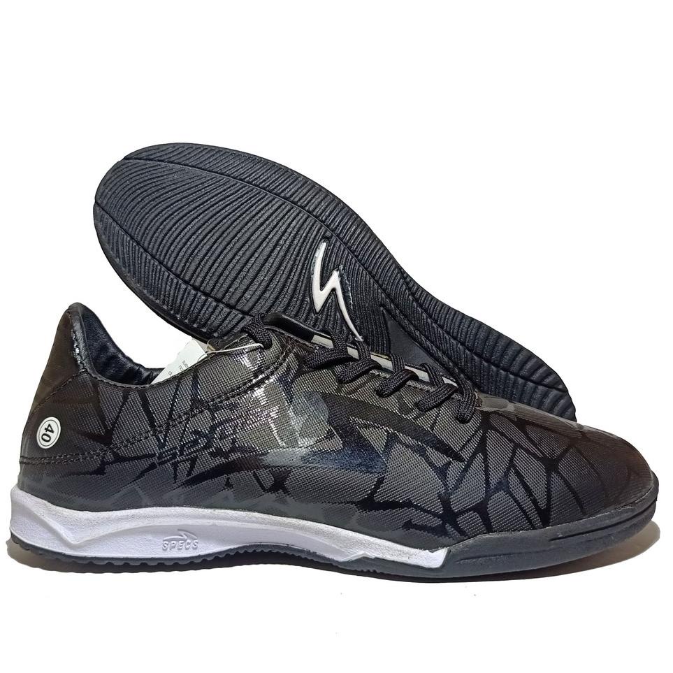 Harga Spesial.. sepatu futsal putsal footsal SPECS SPYDER HITAM POLOS futsal murah