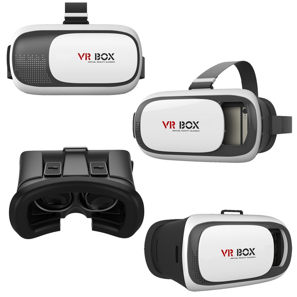 VR Box Headset / VR Box / Populer Virtual 3D / VR Box 3D Premium / Virtual Kacamata Nonton Video