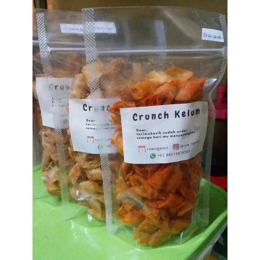 

crunch kelum keripik lumpia