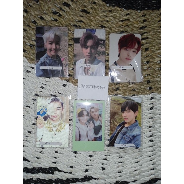 LD M2U JIN JHOPE LENTI NI-KI POLAROID GGU GGU SUNGCHAN RESONANCE PT2 DEPARTURE JUNGWON DILAN JUNGWON