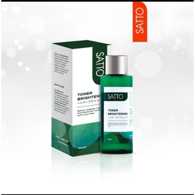 Satto toner brightening , satto Serum brightening