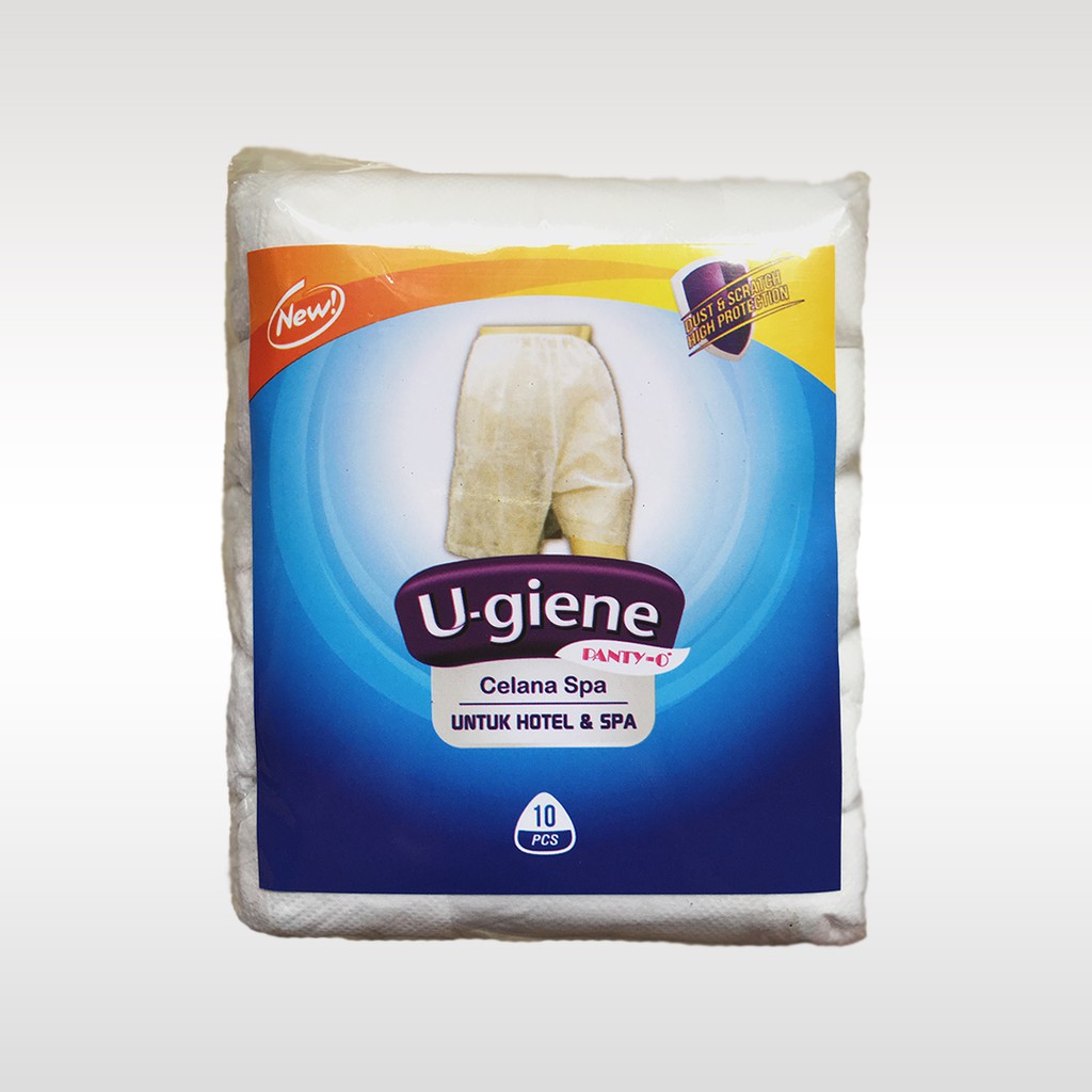 

Ugiene/Celana Spa/Disposable Celana Pendek Sekali Pakai untuk Spa - All Size 10Pcs