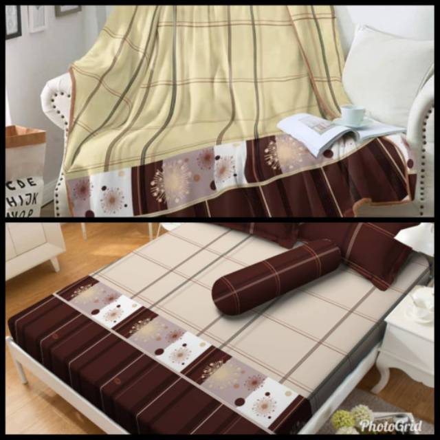 Pahe Sprei + selimut bulu Kintakun D'luxe