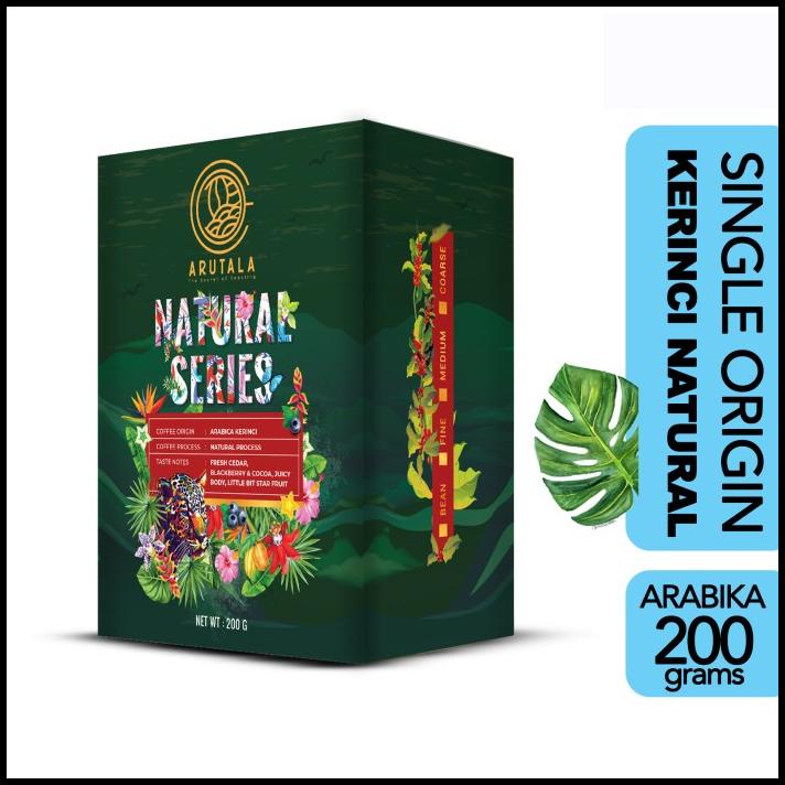 

Arutala Natural Series - Arabika Kerinci 200 Gram