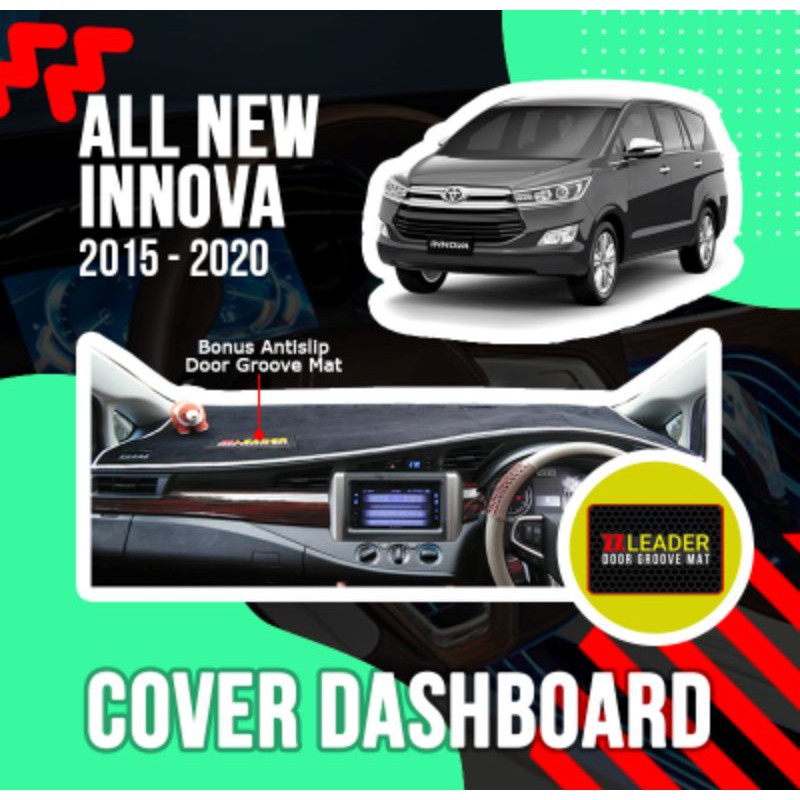 alas karpet cover dashboard mobil new innova reborn venturer