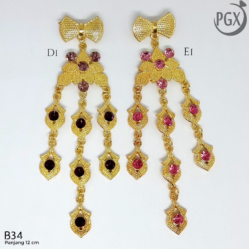 PGX Bross Hijab Bros Dagu Juntai Panjang Aksesoris Jilbab - B034