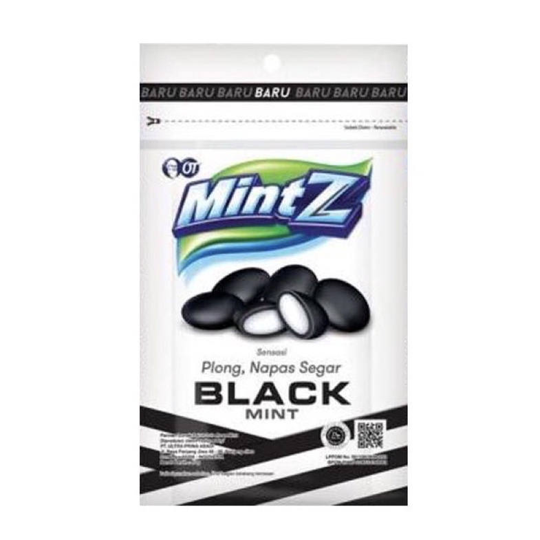 

MINTZ CHEWY BLACK PERMEN MINT 40 GR