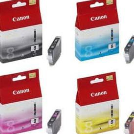 

Update Tinta Canon Pixma 8 Black + 8 Color Original For:Ip3300,Ip3500,Ip4200 Murah