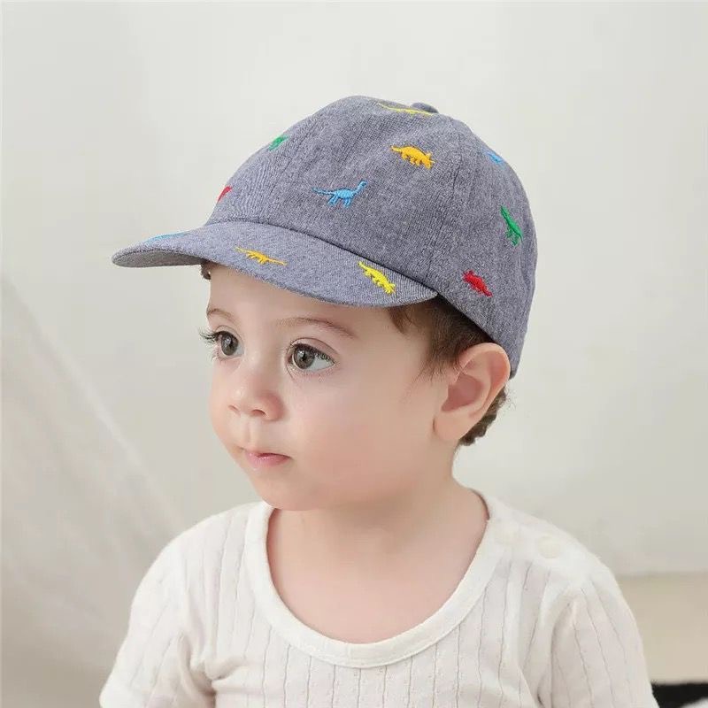 Topi Anak Baseball Dino Bordir