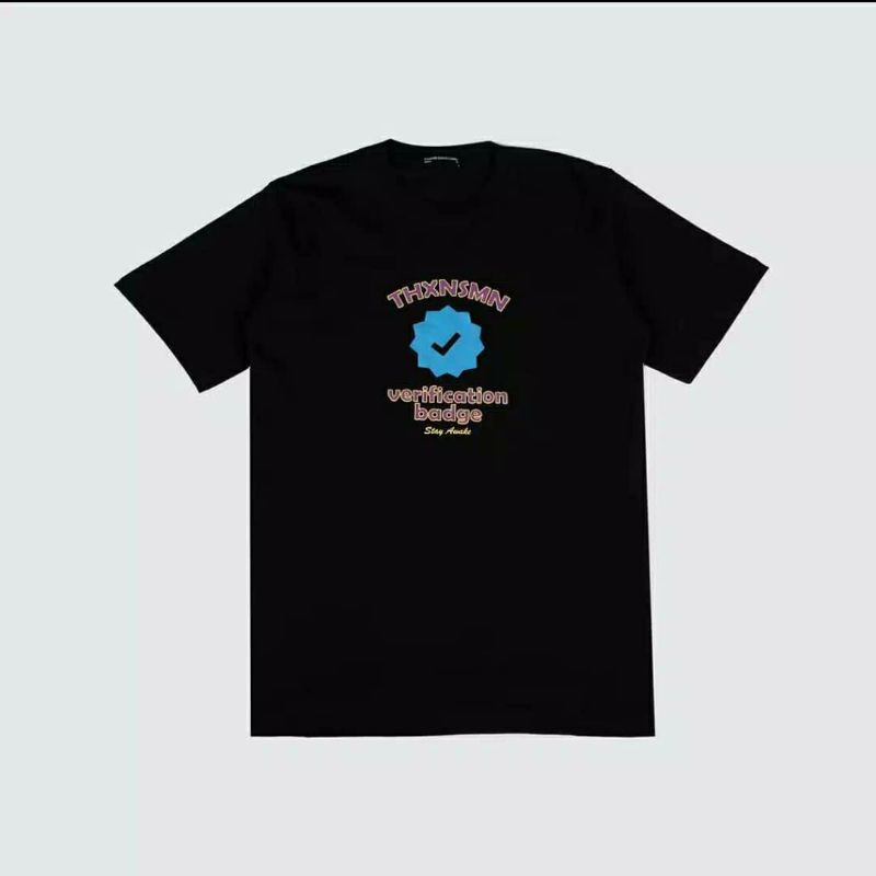 THANKSINSOMNIA TEES  SUZIE  BLACK T-shirt - M Kaos Original Jakcloth Keren