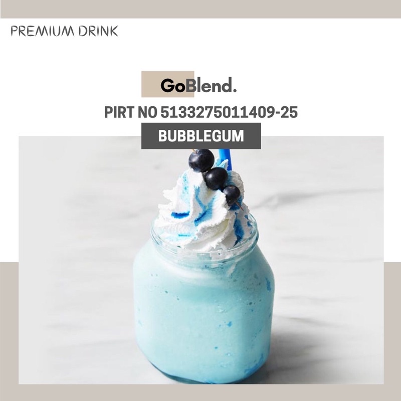 

Bubuk minuman bubble gum 1kg / bubuk minuman rasa bubble gum 1kg / bubblegum powder padang