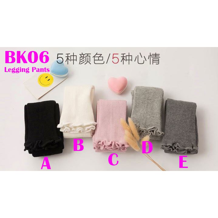 BK06 KODE A/B/C/D/E LEGGING PANTS BABY