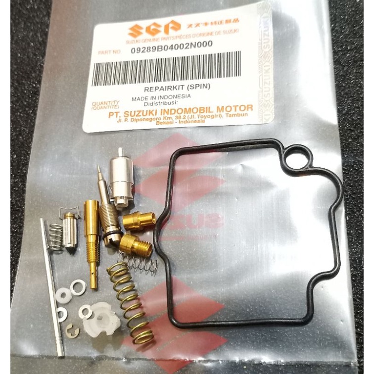 repair kit karburator komplit Suzuki motor spin skywave skydrive