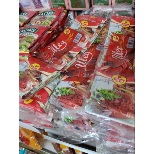 

Sambal trasi uleg 10sac x 21g