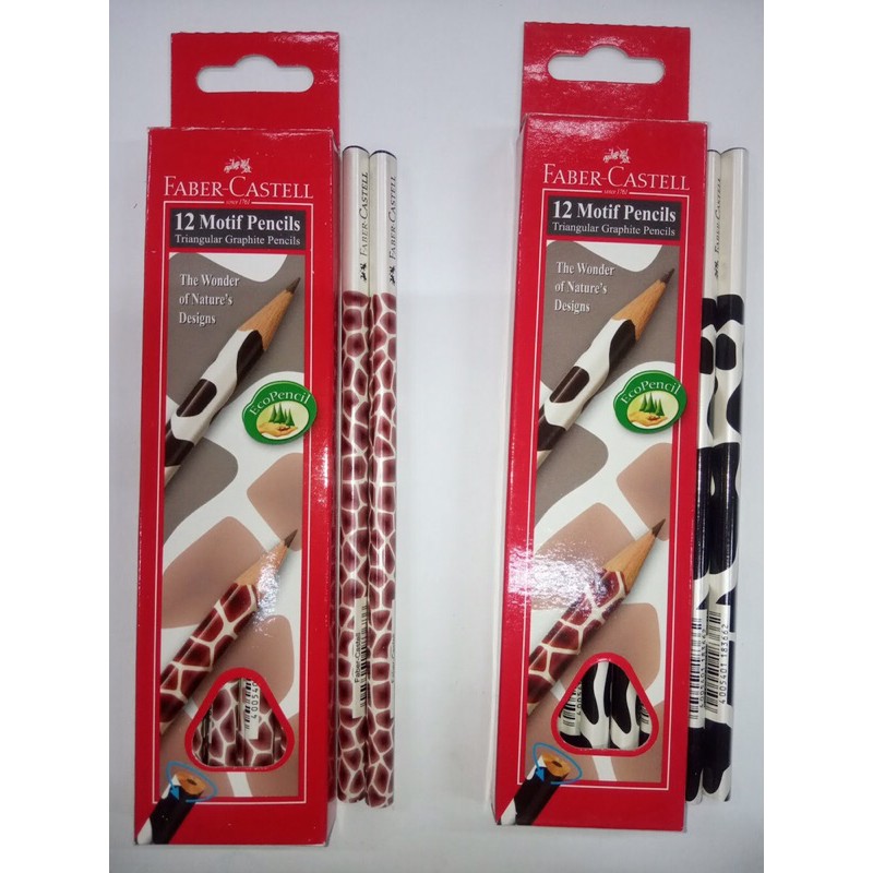 

Pensil 2B Motif Faber Castell Segitiga