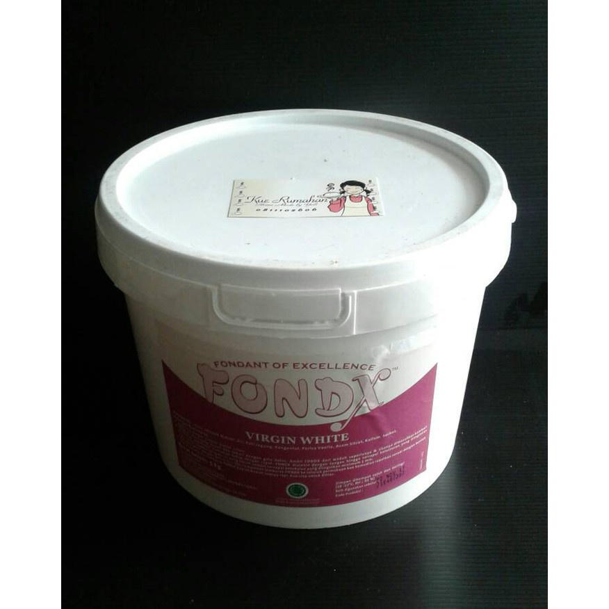 

Kkeanashop Fondx Warna Putih 1 Pail (5Kg)