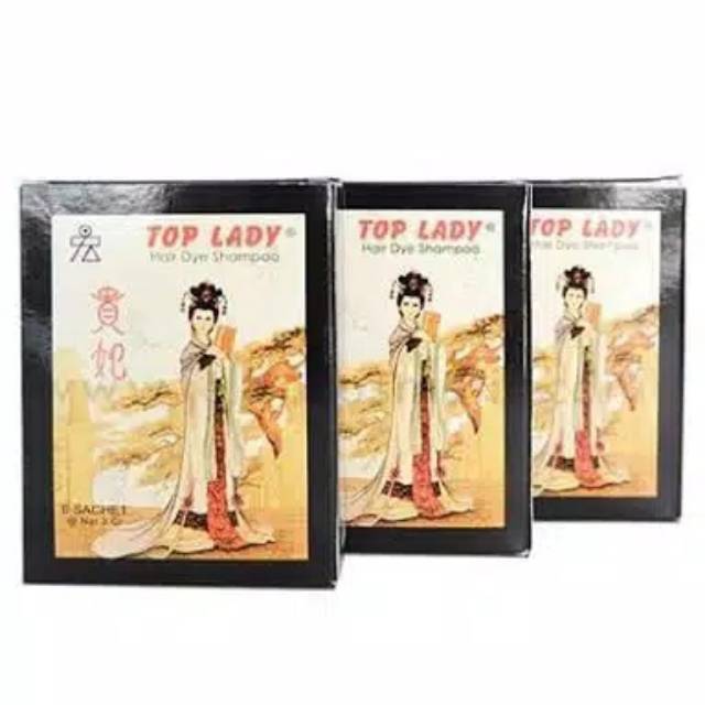 Top Lady Hair Dye Shampoo