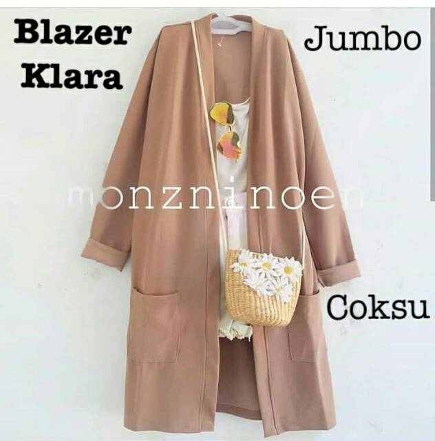 XC - Blazer Klara / Blazer Wanita / Blazer Wanita Kantoran dan Kualiahan / Blazer Murah