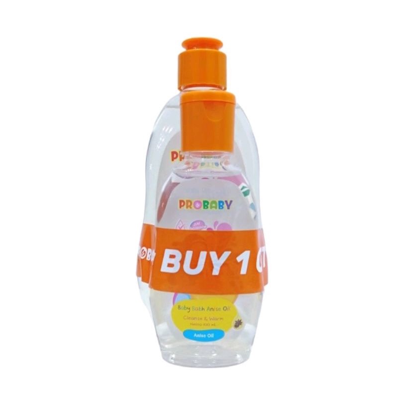 Probaby Baby Bath anise Oil 200ml free 100ml || Exp Mei 2025