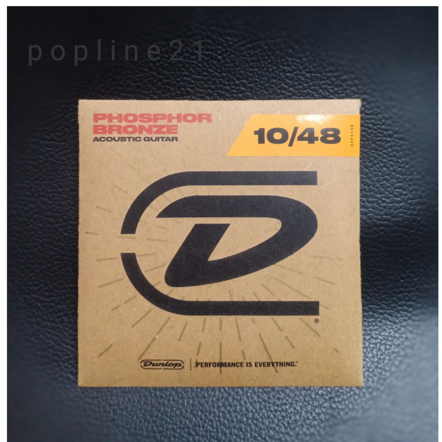 Senar Gitar Akustik DUNLOP Phosphor Bronze / Acoustic String - 10-48