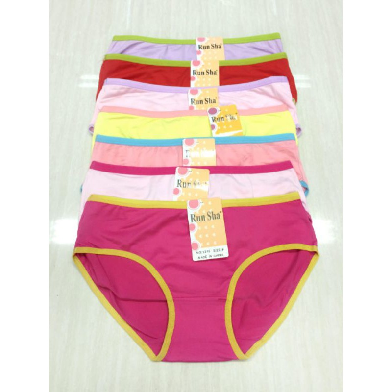 celana dalam cewek rainbow cd wanita import 1315