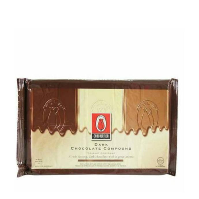 

Tulip Dark Compound 1kg Tulip Coklat Batang Coklat Masak CUCI GUDANG Kode 742