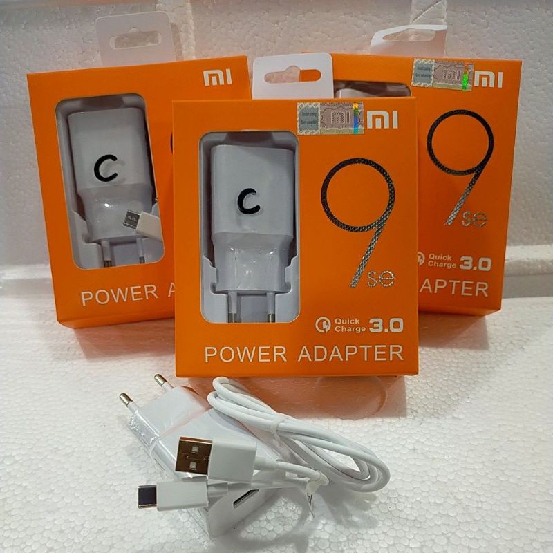 Charger TC cas cesan Xiaomi Original type C mi 9