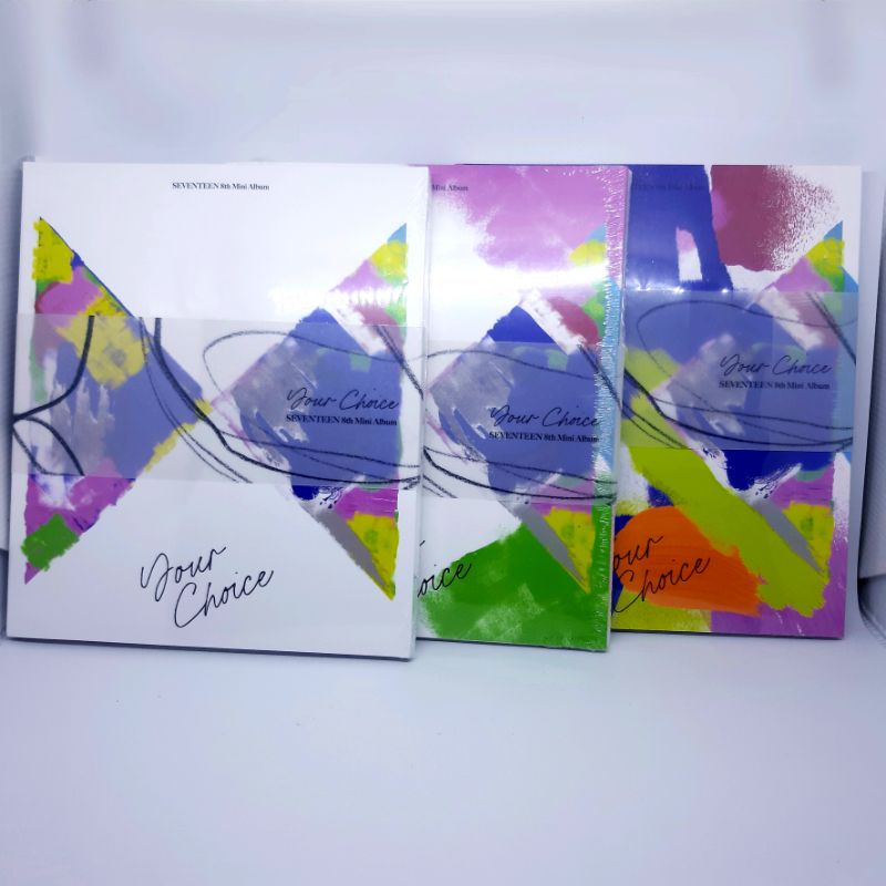 SEVENTEEN Your Choice Sealed One Side Other Side Beside Ver No Poster