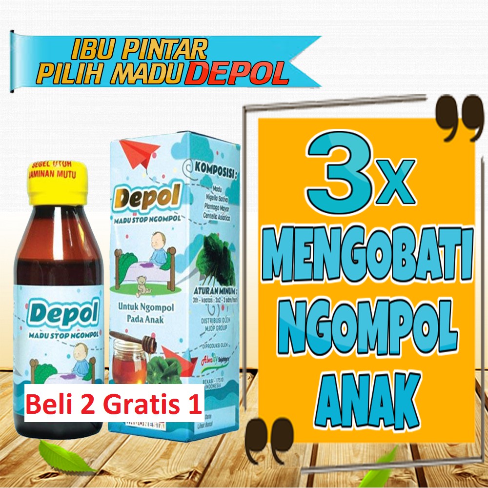 

MADU DEPOL MADU DEPOL ANTI NGOMPOL MADU DEPOL STOP NGOMPOL VITAMIN ANAK MADU MURNI MAMY POKO PANTS