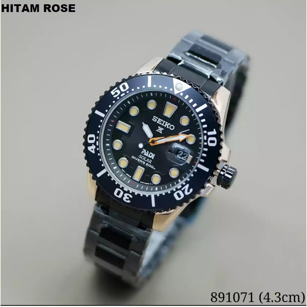 (Bisa Cod) Jam Tangan Pria Seiko Padi S3115WK Tanggal Aktif Tali Rantai Free Box & Baterai Cadangan