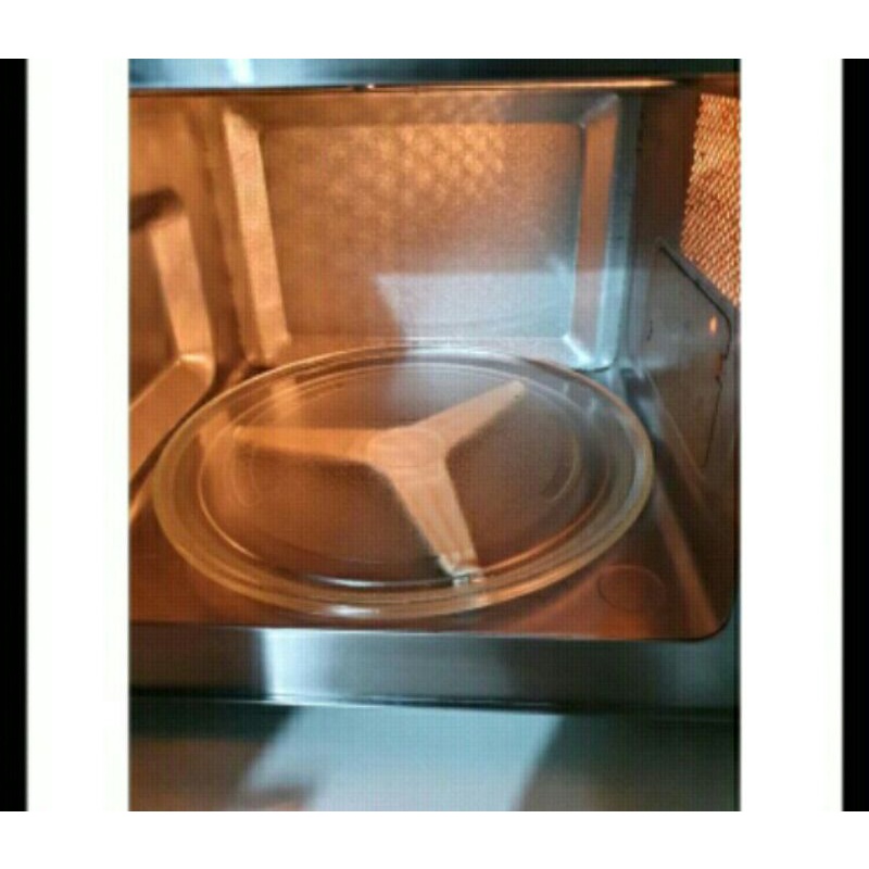 PIRING MICROWAVE  SHARP UKURAN 29,5CM POLOS ASLI ORIGINAL