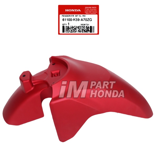 61100-K59-A70ZG Slebor Depan Vario 150 LED 2018 - 2021 Merah Dof