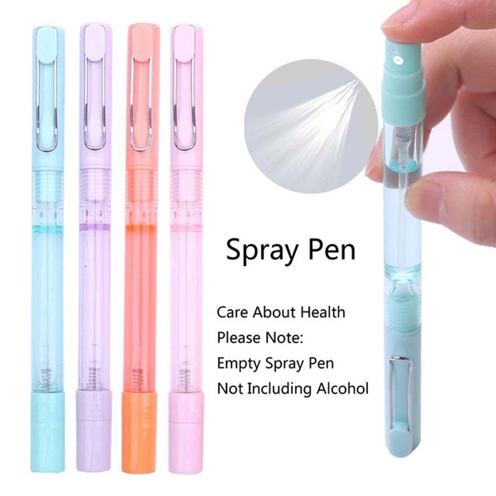 Pulpen Spray Agustina Portable Tulisan Pulpen Gel Multifungsi