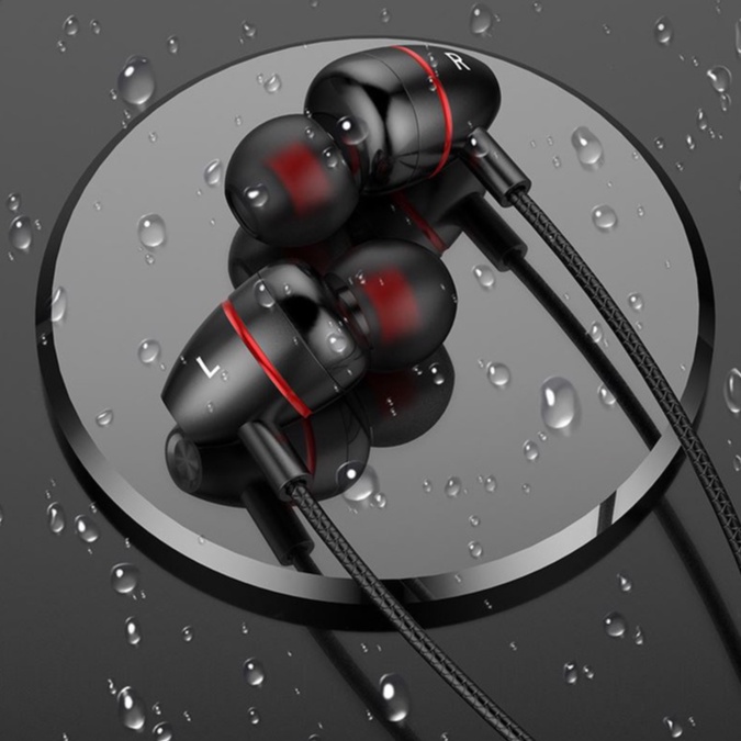 GOON Original Earphone In-Ear Hifi Stereo dengan Mic Kabel Jack 3.5mm