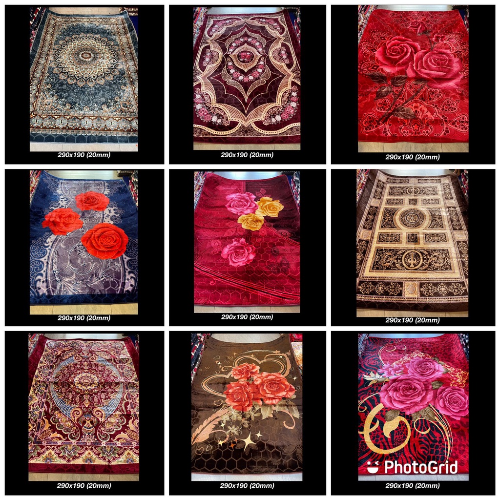 karpet super jumbo  malaysia original ukuran 200x300x22mm full