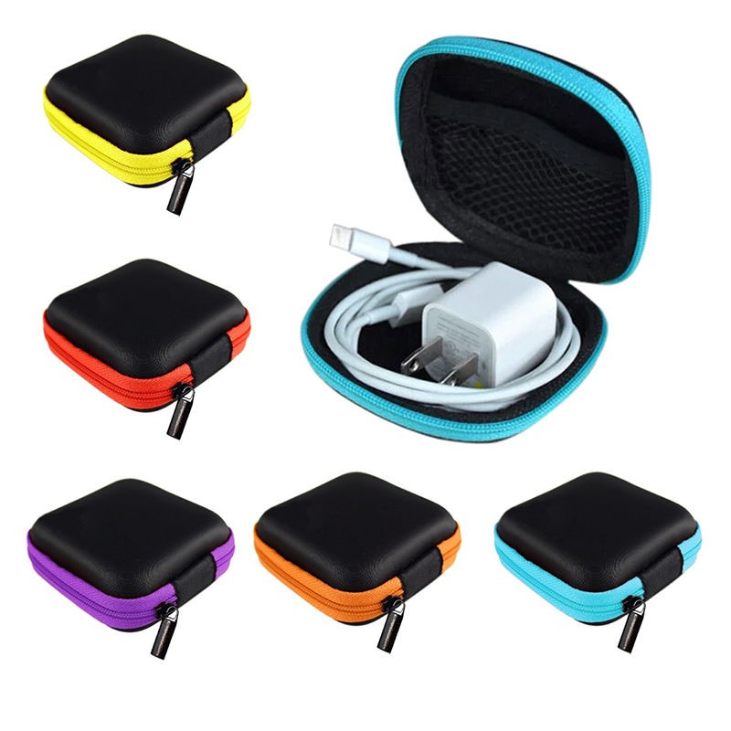 Tas Kotak Organizer Mini USB Kabel Charger Earphone Anti Air AC-010