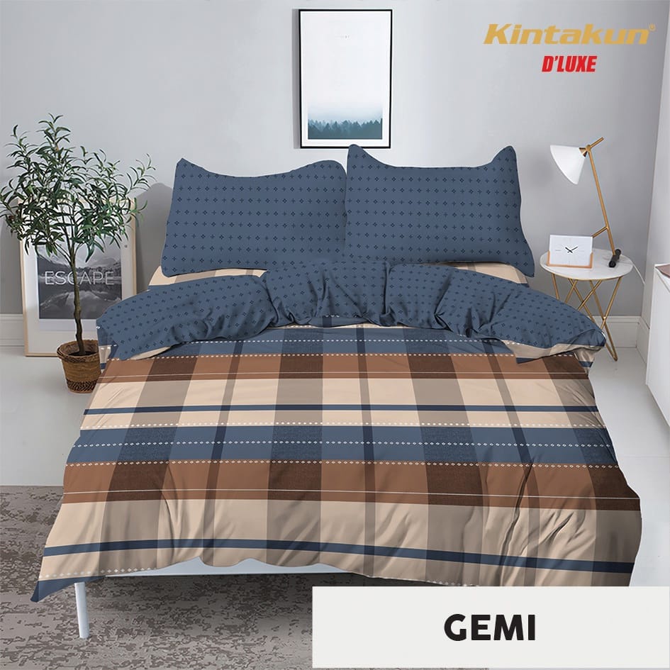 RC Kintakun Bedcover Set Seprai/Sprei King Size 180x200 New Motif Asrinala Indira Arunika Candramawa