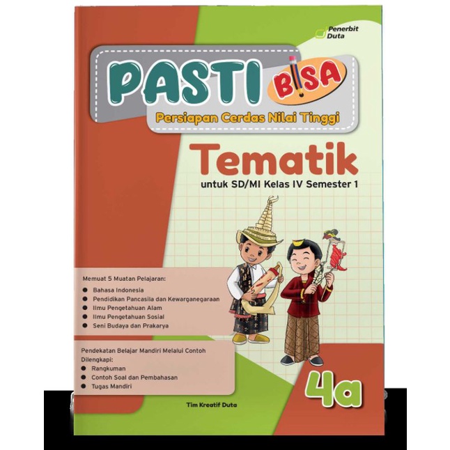 

PASTI BISA: Tematik SD/MI Kelas IV Semester 1