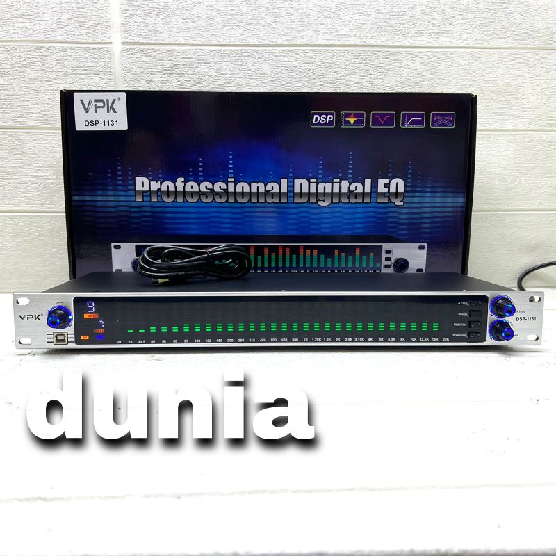 Equaliser Digital vpk dsp 1131 Original Equalizer VPK DSP 1131