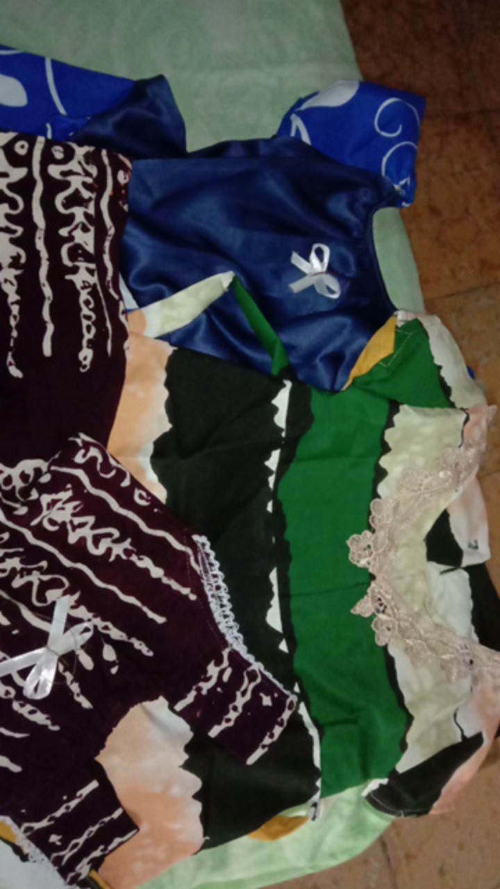 Daster Batik Anak Motif Random/ Batik Anak